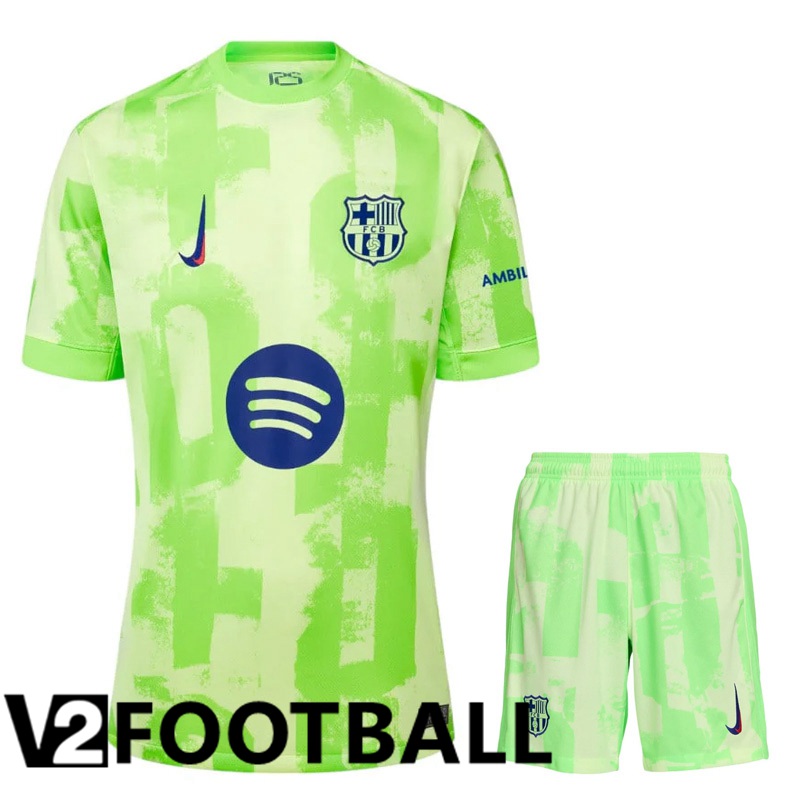 kit Soccer Shirt FC Barcelona Third kit Soccer Shirt + Shorts 2024/2025