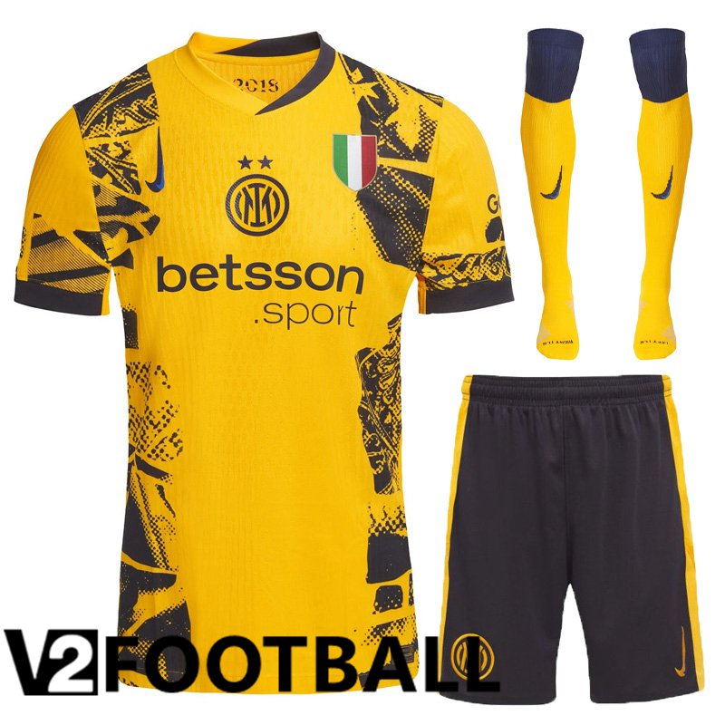 Inter Milan Third kit Soccer Shirt (Shorts + Socks) 2024/2025