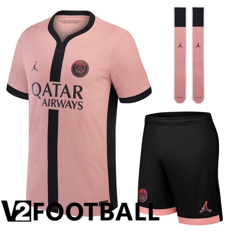 Paris PSG Third kit Soccer Shirt (Shorts + Socks) 2024/2025