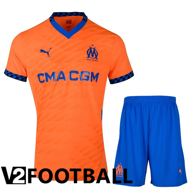 Marseille OM Third kit Soccer Shirt + Shorts 2024/2025