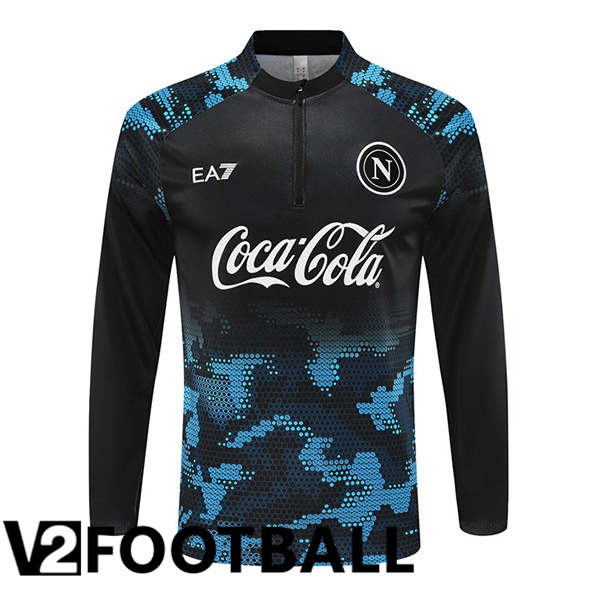 SSC Napoli Training Sweatshirt Black Blue 2024/2025