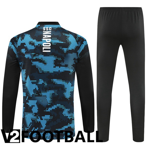 SSC Napoli kit Training Tracksuit Black Blue 2024/2025