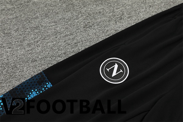 SSC Napoli kit Training Tracksuit Black Blue 2024/2025