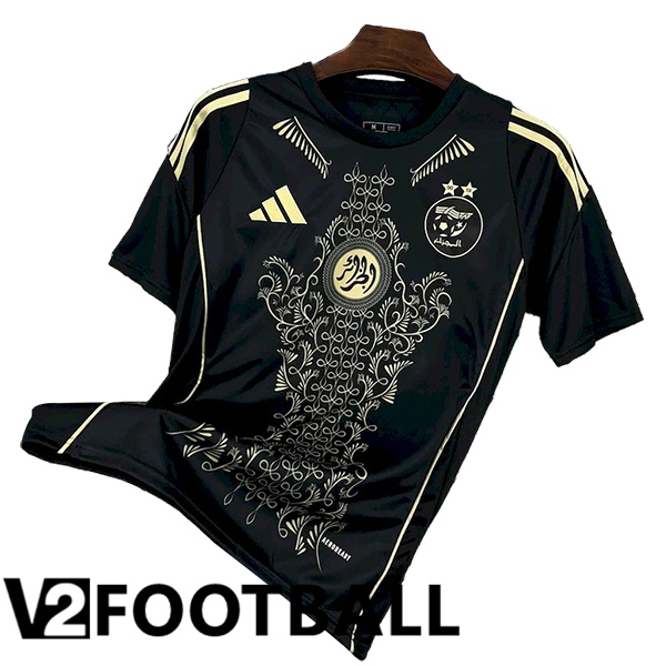 Algérie Soccer Shirt Special Edition Black 2024/2025