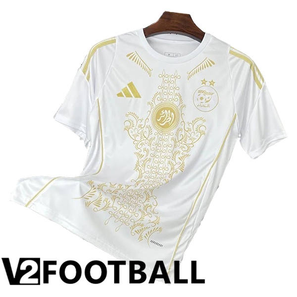 Algérie Soccer Shirt Special Edition White 2024/2025