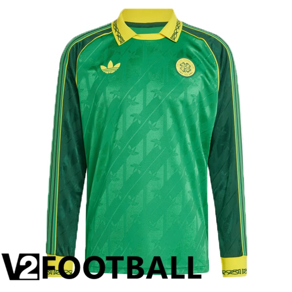 Celtic FC Long sleeve Soccer Shirt Special Edition Green 2024/2025