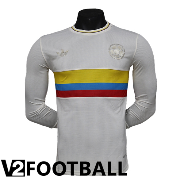 Colombia Long sleeve Soccer Shirt 100th Anniversary Edition 2024/2025