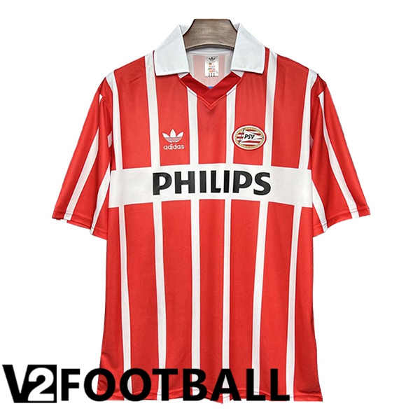 PSV Eindhoven Retro Home Soccer Shirt 1990