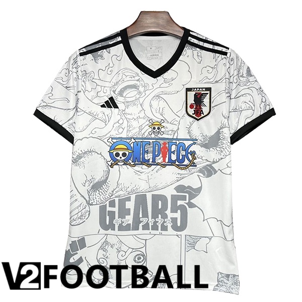 Japan Soccer Shirt Special Edition ONE PIECE White 2024/2025