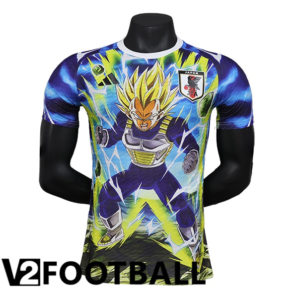 Japan Soccer Shirt Special Edition Dragon Ball Yellow 2024/2025