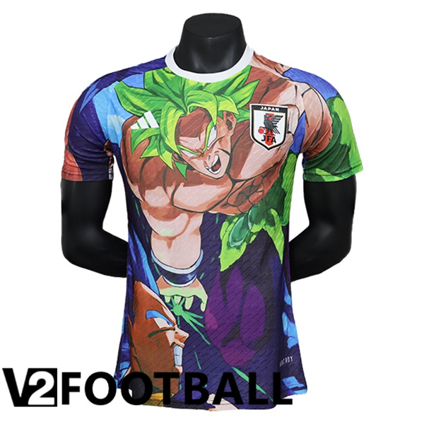 Japan Soccer Shirt Special Edition Dragon Ball Green 2024/2025