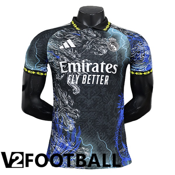 Real Madrid Soccer Shirt Special Edition Black/Blue 2024/2025