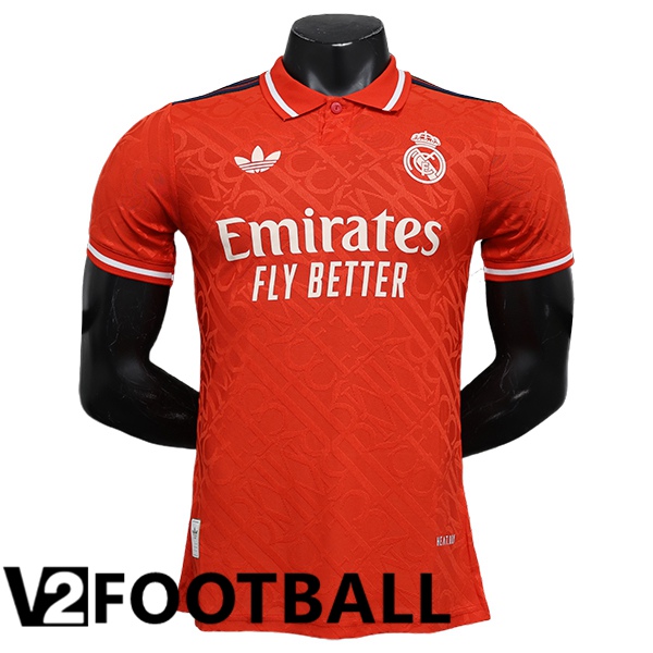 Real Madrid Soccer Shirt Special Edition Red 2024/2025