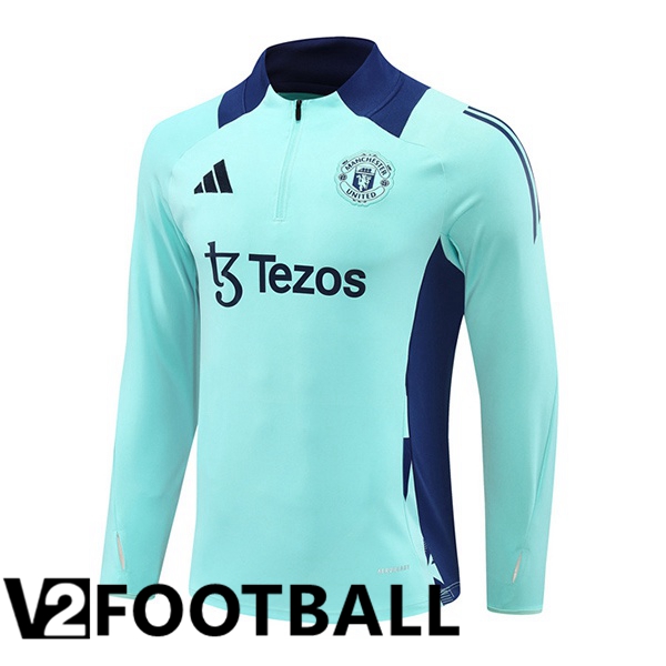 Manchester United Training Sweatshirt Blue 2024/2025