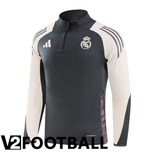 Real Madrid Training Sweatshirt Grey 2024/2025