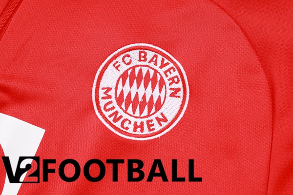 Bayern Munich kit Training Tracksuit Red 2024/2025