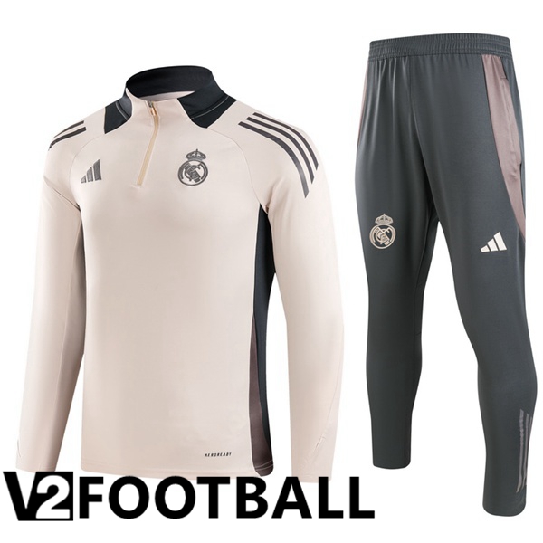 Real Madrid kit Training Tracksuit Yellow 2024/2025