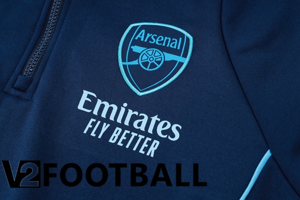 Training Tracksuit Sweatshirt Hoodie Arsenal Blue Royal 2024/2025