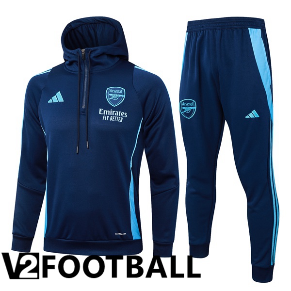 Training Tracksuit Sweatshirt Hoodie Arsenal Blue Royal 2024/2025