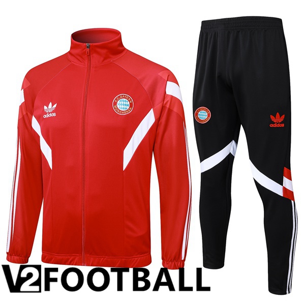 Bayern Munich kit Training Jacket Suit Red 2024/2025