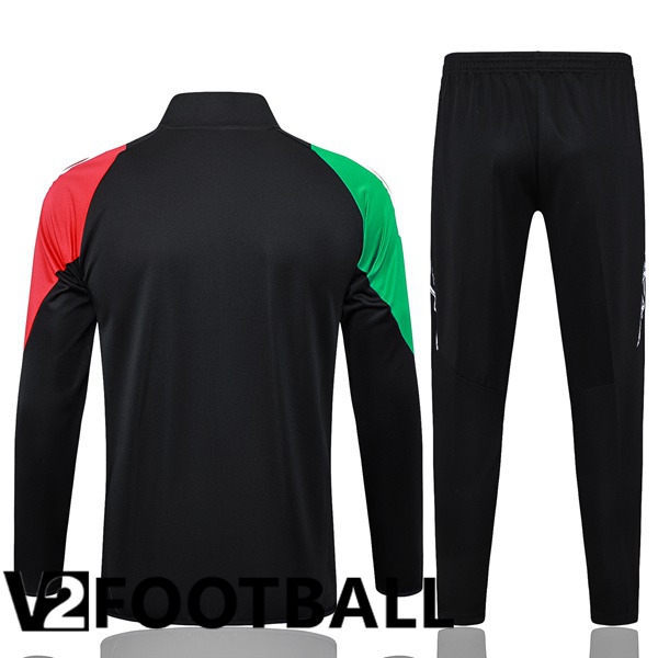 Arsenal kit Training Jacket Suit Black Red Green 2024/2025