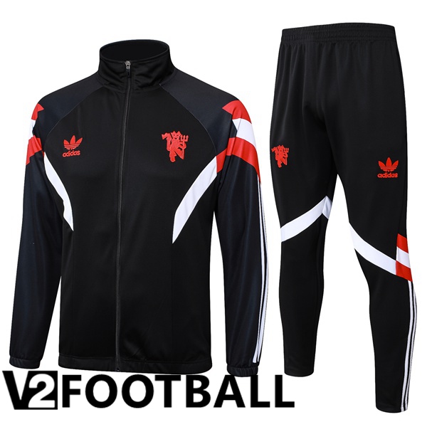 Manchester United kit Training Jacket Suit Black 2024/2025