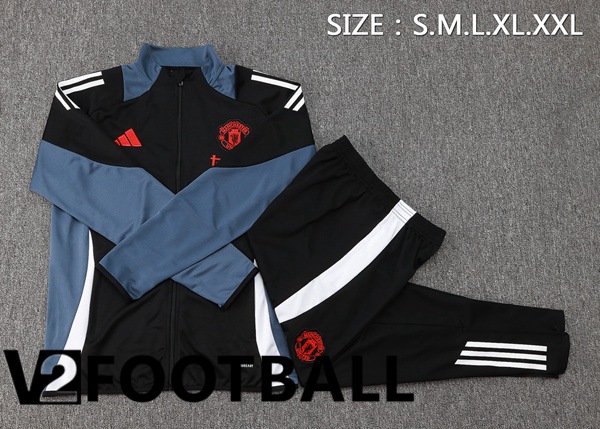 Manchester United kit Training Jacket Suit Black 2024/2025