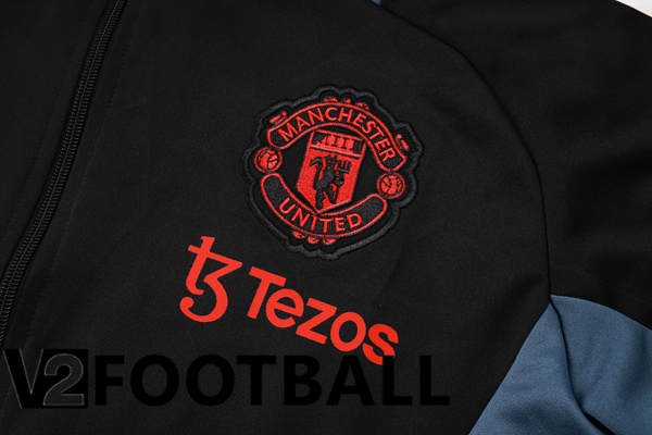 Manchester United kit Training Jacket Suit Black 2024/2025