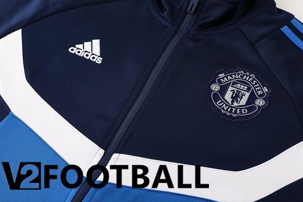 Manchester United kit Training Jacket Suit Blue Royal 2024/2025