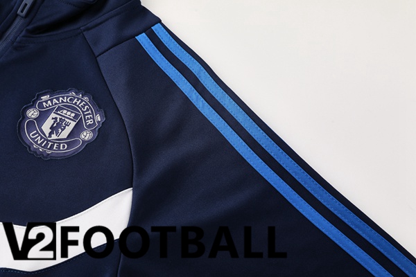 Manchester United kit Training Jacket Suit Blue Royal 2024/2025