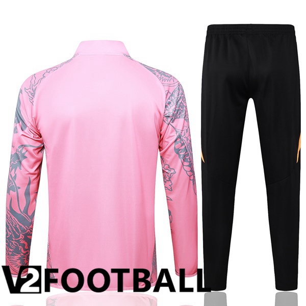 Real Madrid kit Training Jacket Suit Pink 2024/2025