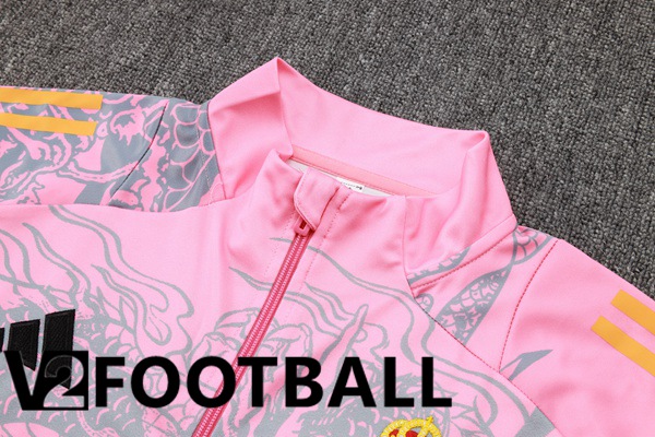 Real Madrid kit Training Jacket Suit Pink 2024/2025