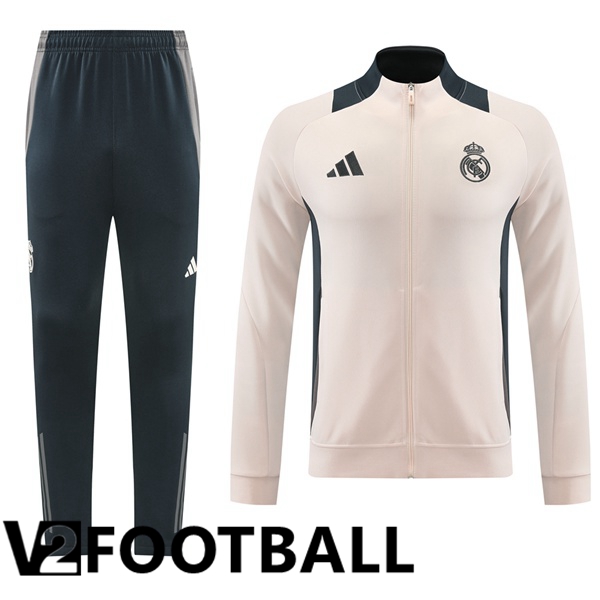 Real Madrid kit Training Jacket Suit Pink 2024/2025