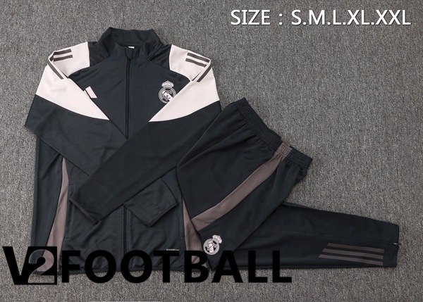 Real Madrid kit Training Jacket Suit Grey 2024/2025