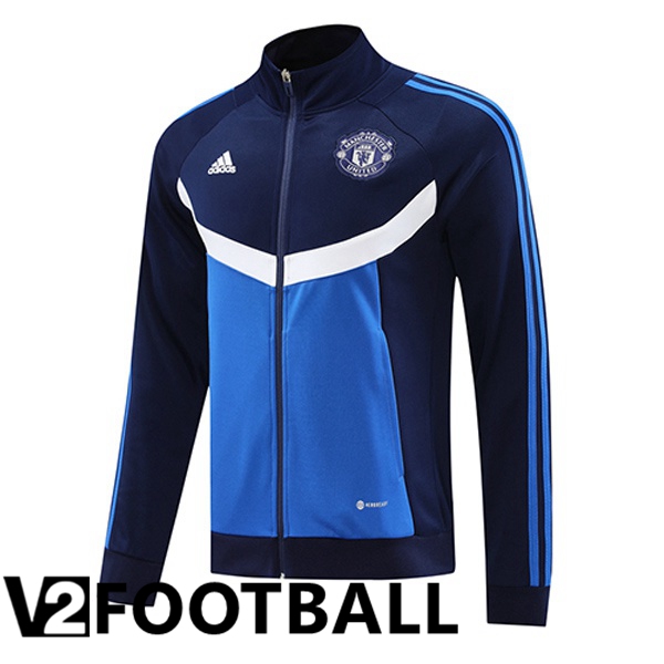 Manchester United Training Jacket Blue Royal 2024/2025