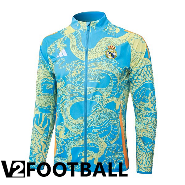 Real Madrid Training Jacket Blue 2024/2025