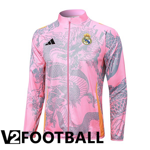 Real Madrid Training Jacket Pink 2024/2025