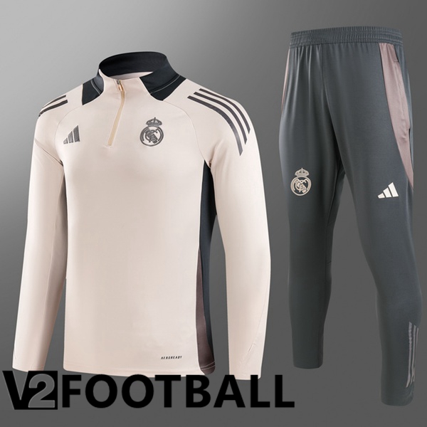 Real Madrid Kids kit Training Tracksuit Pink 2024/2025