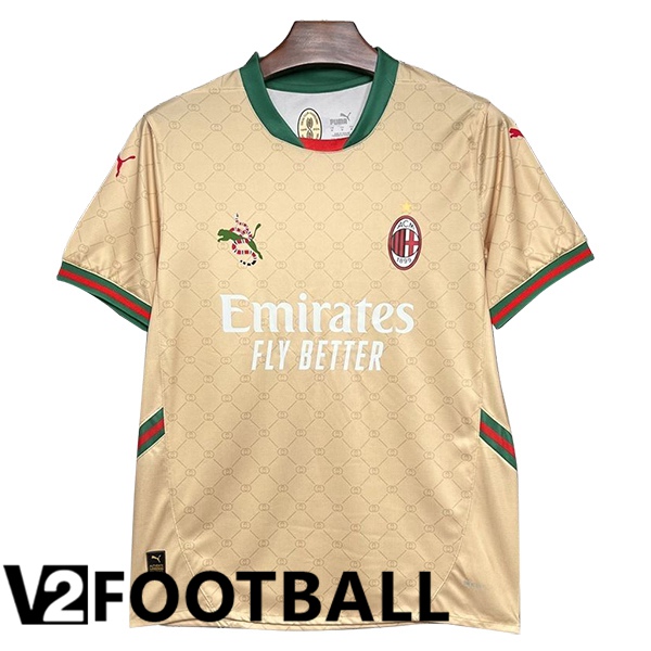 AC Milan Soccer Shirt Special Edition Yellow 2024/2025