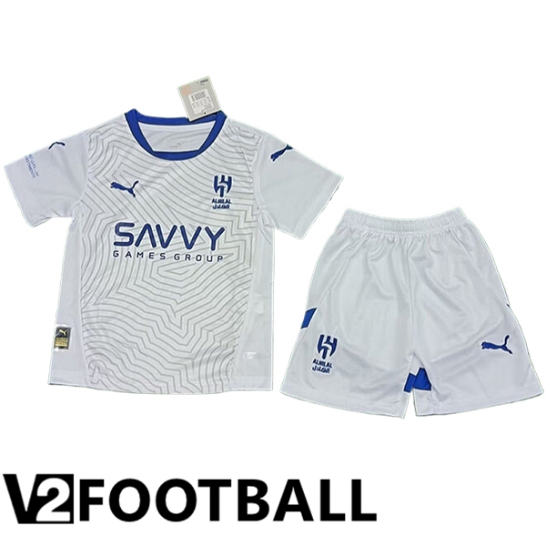 Al-Hilal Kids Away Soccer Shirt 2024/2025