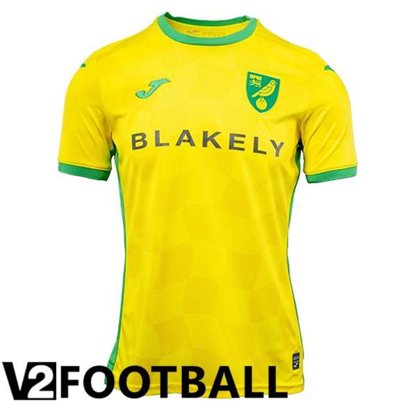 Norwich City Home Soccer Shirt 2024/2025