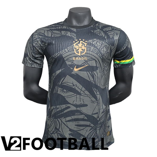 Brazil Soccer Shirt Special Edition Black 2024/2025