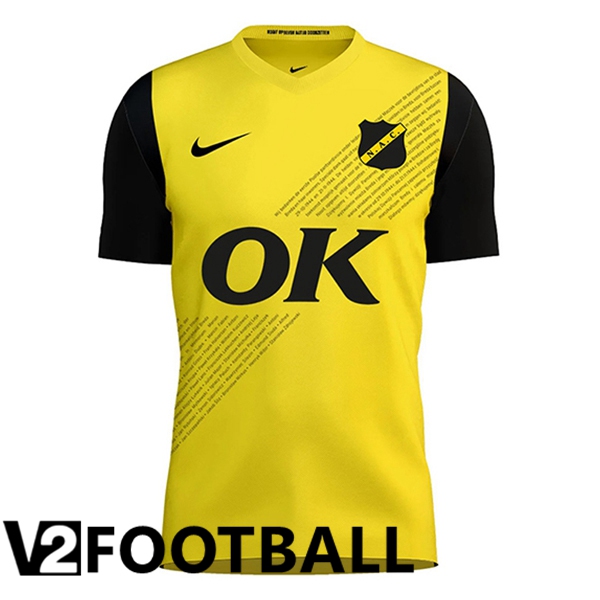 NAC Breda Home Soccer Shirt 2024/2025