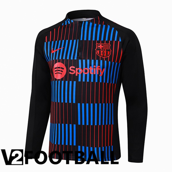 FC Barcelona Training Sweatshirt Blue Black Red 2024/2025