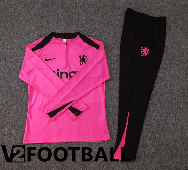 FC Chelsea kit Training Tracksuit Pink 2024/2025