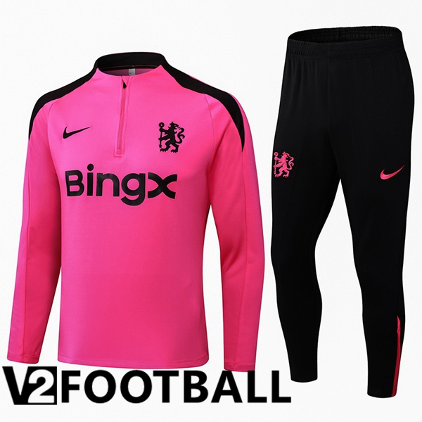 FC Chelsea kit Training Tracksuit Pink 2024/2025