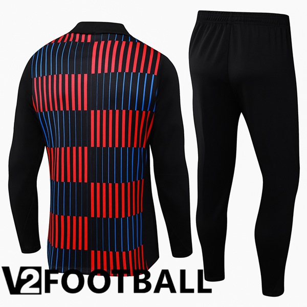 FC Barcelona kit Training Tracksuit Blue Black Red 2024/2025