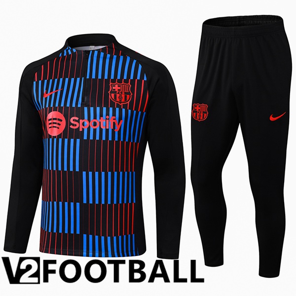 FC Barcelona kit Training Tracksuit Blue Black Red 2024/2025