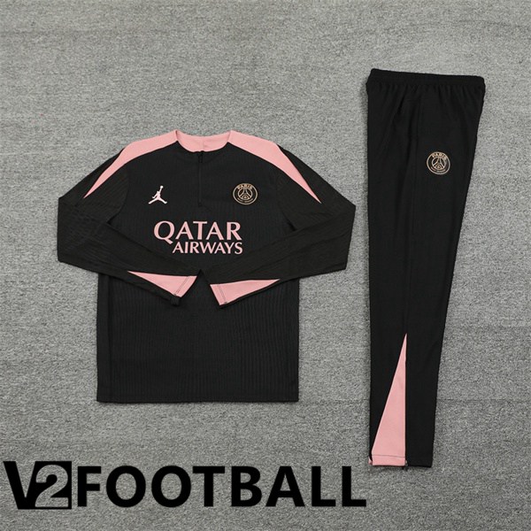 Paris PSG kit Training Tracksuit Black 2024/2025