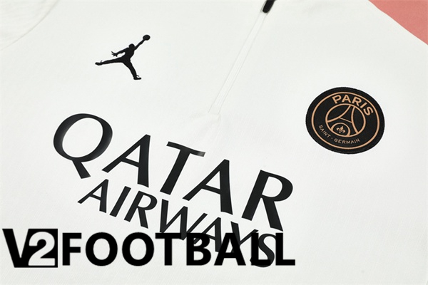 Paris PSG kit Training Tracksuit White 2024/2025